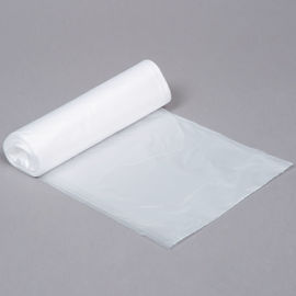 20-30ガロン10ミクロン30&quot;はx 37&quot;高密度はさみ金/ごみ袋、HDPEの物質的で白い色できます