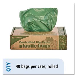 EcoのDegradableごみ袋、1.1mil 33ガロンのごみ袋33 x 40mm