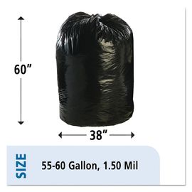 1.5milプラスチック再生利用できるごみ袋の堆肥コーンスターチ材料