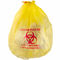 37&quot; X 50&quot;黄色の伝染性の不用な袋、HDPEの物質的な医学の廃棄物処理袋