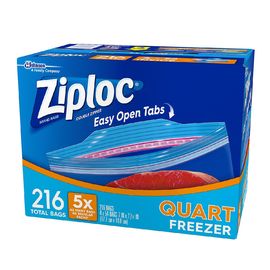 明確な色のZiplocの容易な開いた袋、カスタマイズされたクォートのフリーザー袋