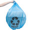 リサイクルされた青いプラスチックごみ袋1.2ミル40 - 45ガロンの環境の友好的