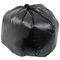 黒20 - 30ガロンのごみ袋、16ミクロンのオフィスの高密度ははさみ金できます
